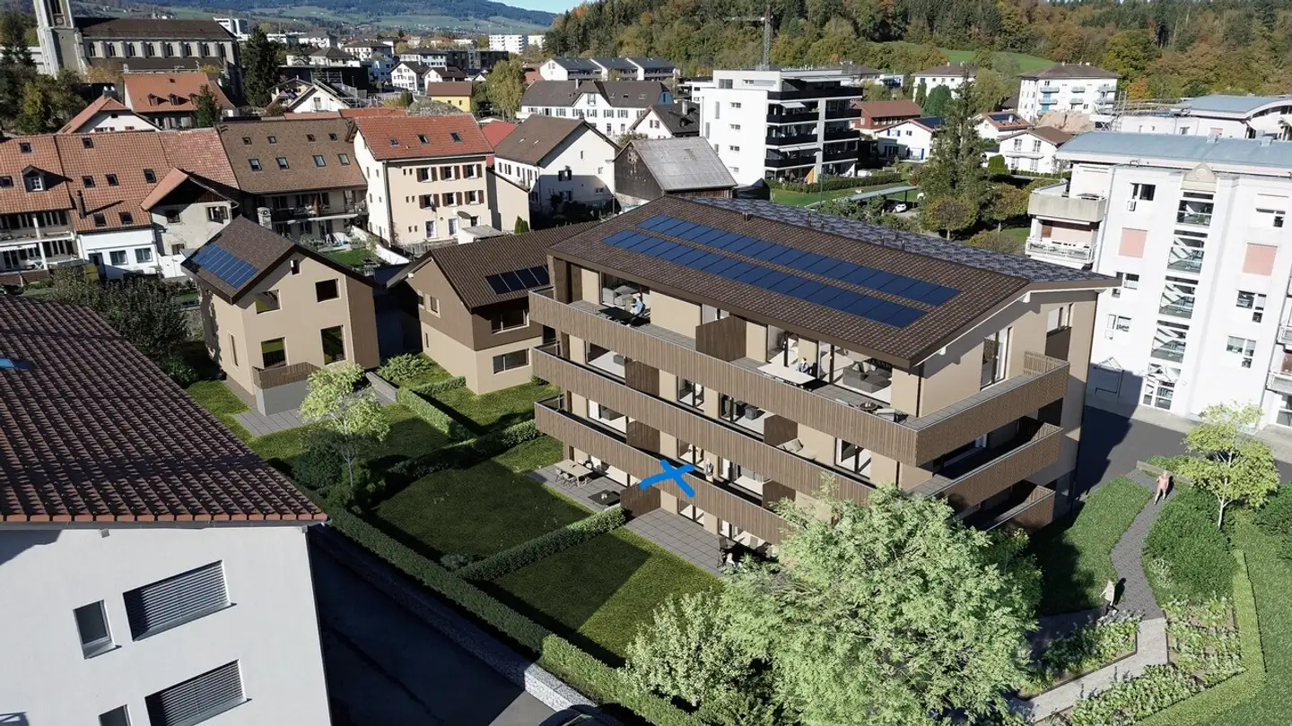 Wohnung mieten - Rue De La Châtellenie, 1635 La Tour-de-Trême - Foto 3