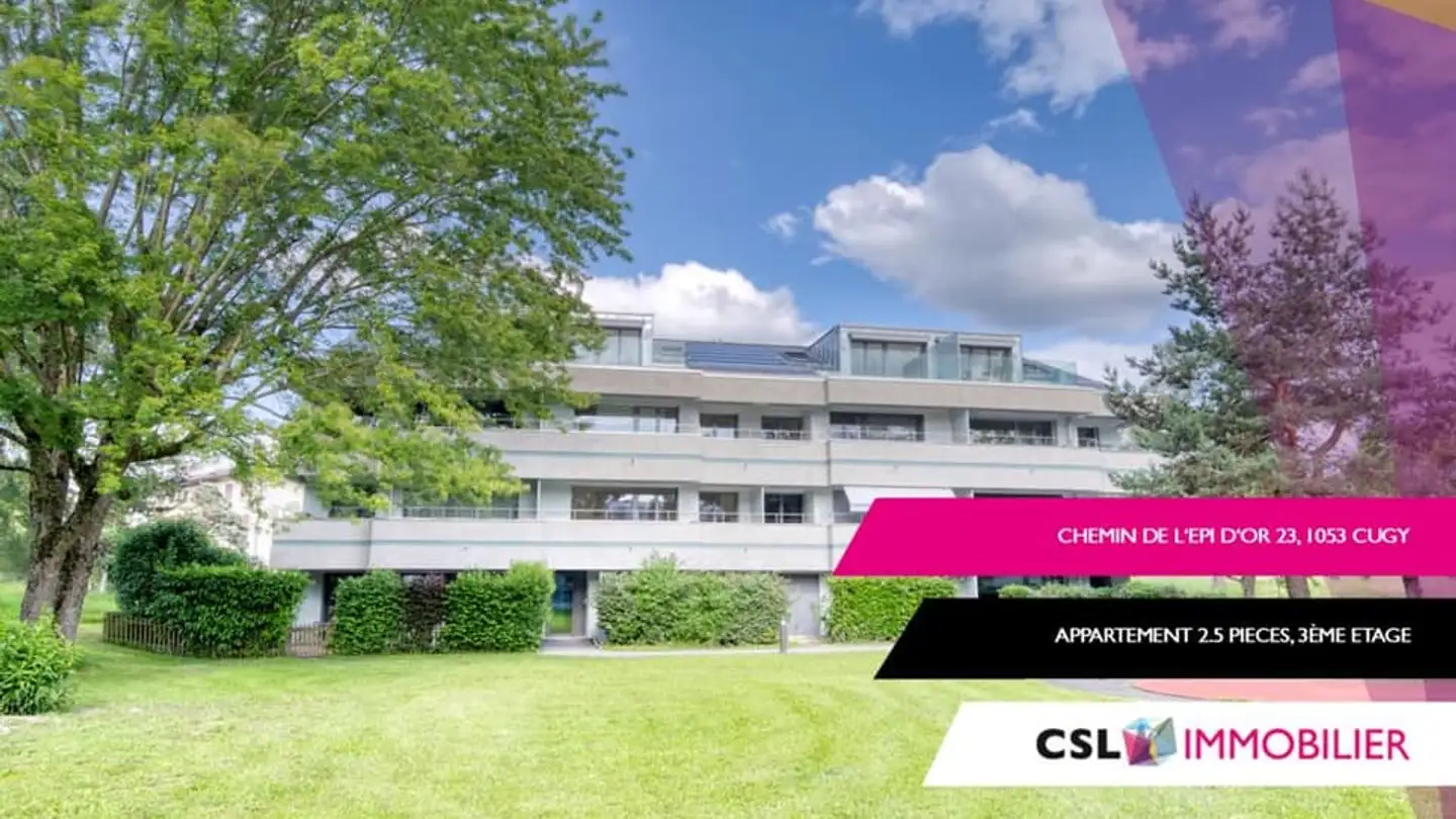 Appartamento in affitto - Chemin de l'Epi d'Or 23, 1053 Cugy VD