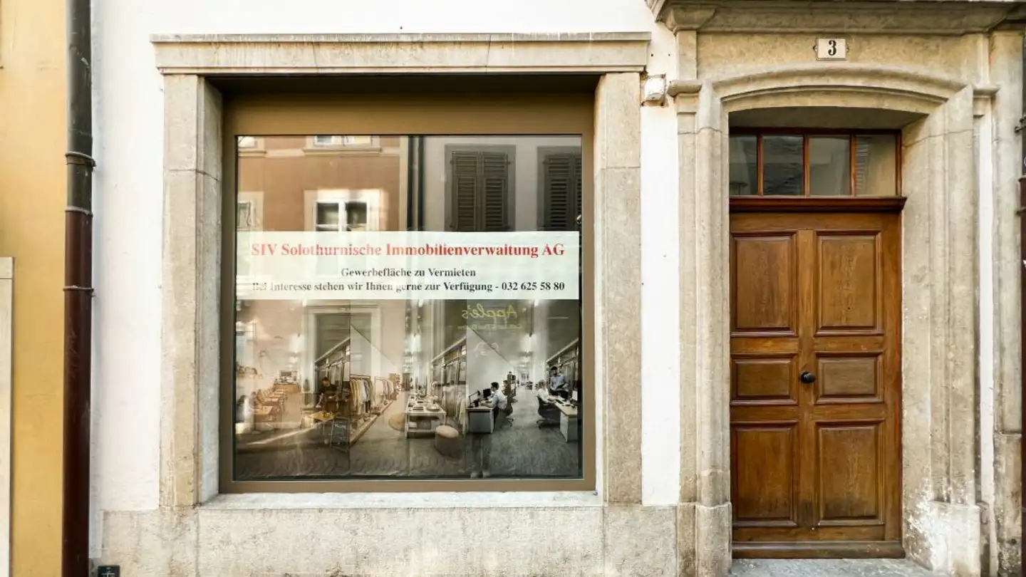 Gewerbe mieten - Barfüssergasse 3, 4500 Solothurn