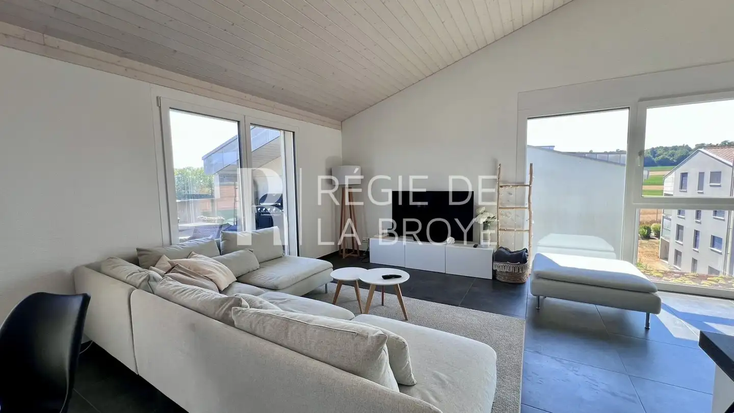 Appartement à louer - Chemin De La Biolleyrette, 1532 Fétigny - Photo 3