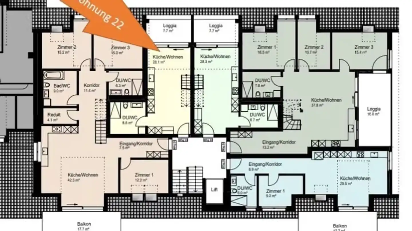 Duplex à louer - Hauptstrasse 18a, 8376 Fischingen - Photo 3