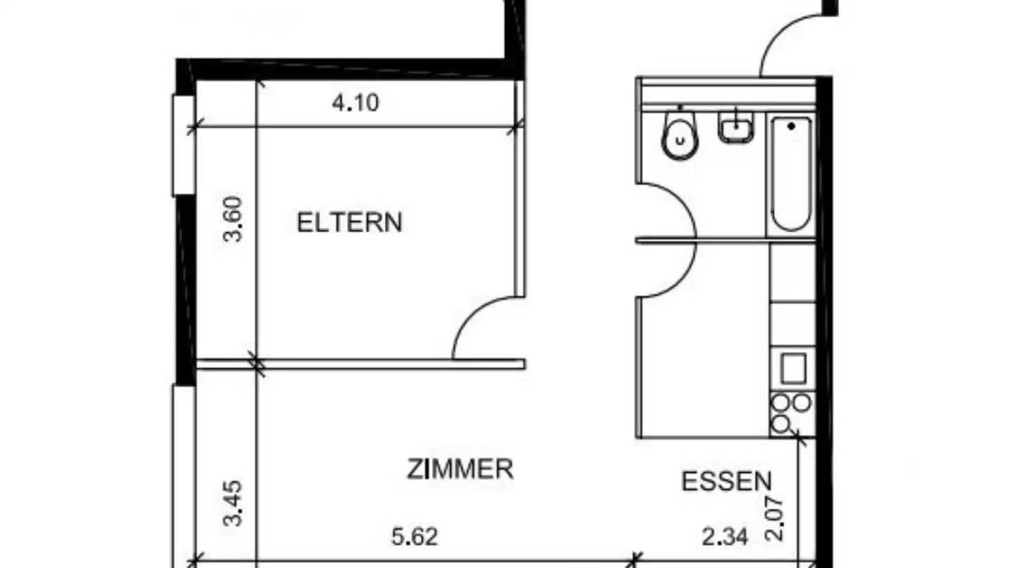 Wohnung mieten - Kirchweg 106, 8246 Langwiesen - Foto 2