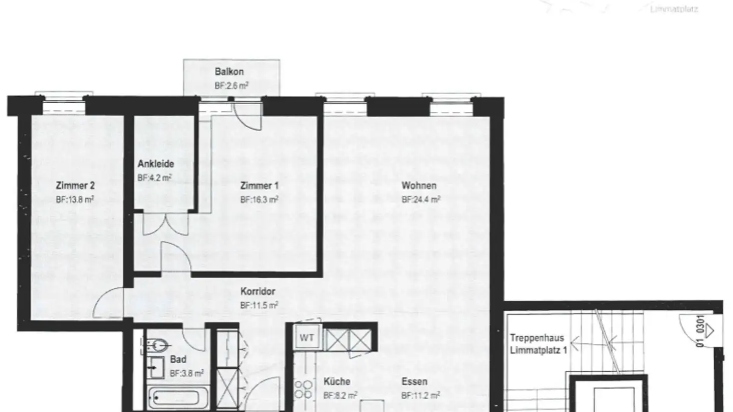 Appartamento in affitto - Limmatplatz 1, 8005 Zürich - Foto 2