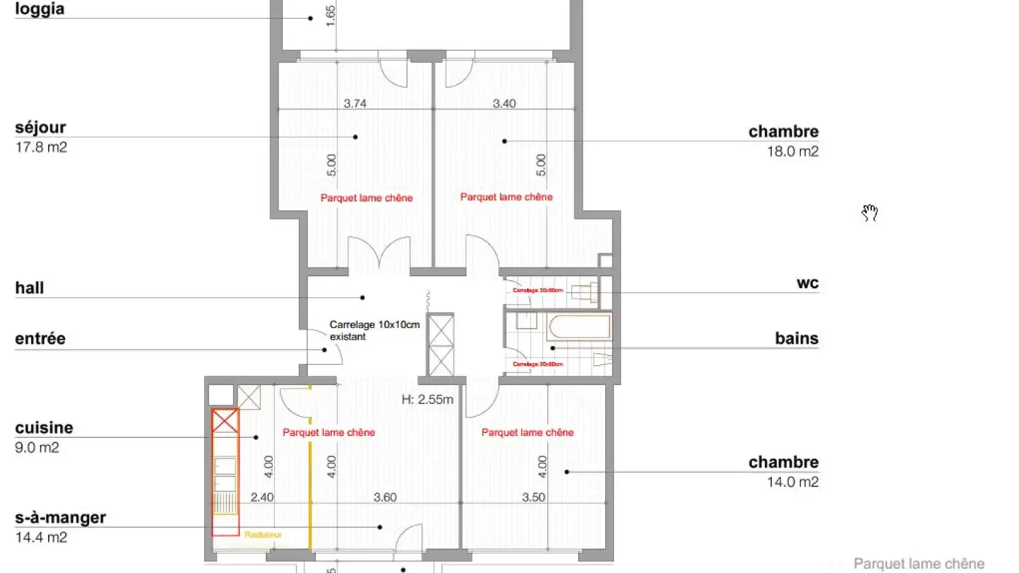 Appartement à louer - Chemin De La Joliette 2, 1006 Lausanne - Photo 2