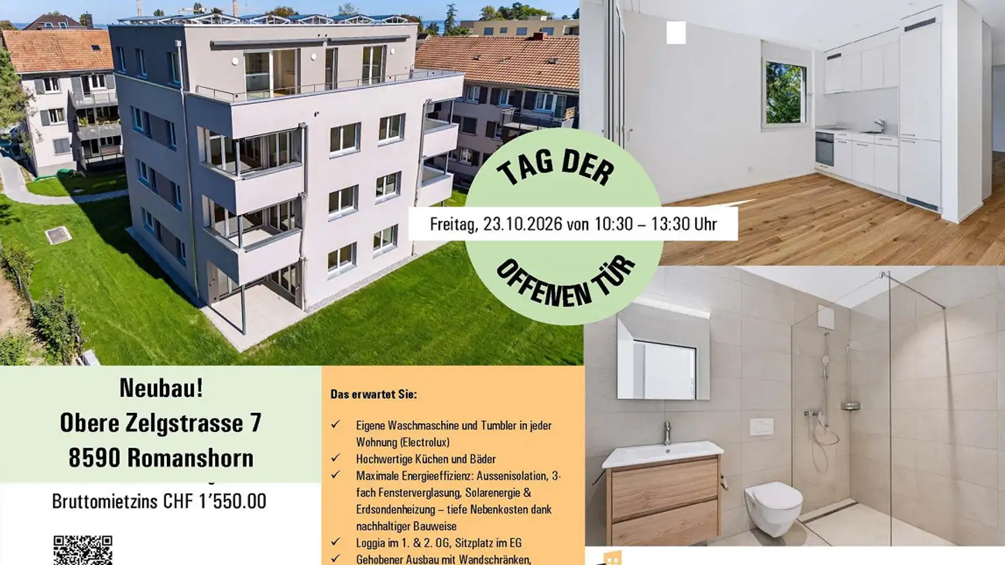 Wohnung mieten - Obere Zelgstrasse 7, 8590 Romanshorn