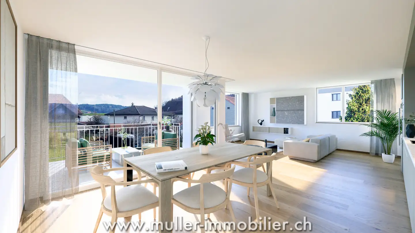 Apartment for sale - Route D'ursy 14, 1678 Siviriez - Photo 2