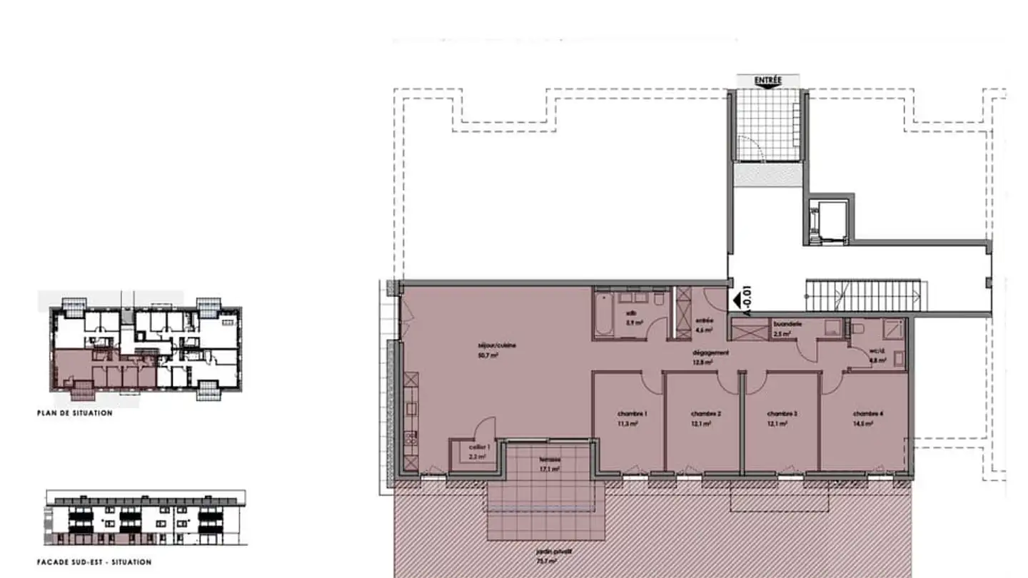 Appartamento in affitto - Route De La Pierra 10, 1678 Siviriez - Foto 3