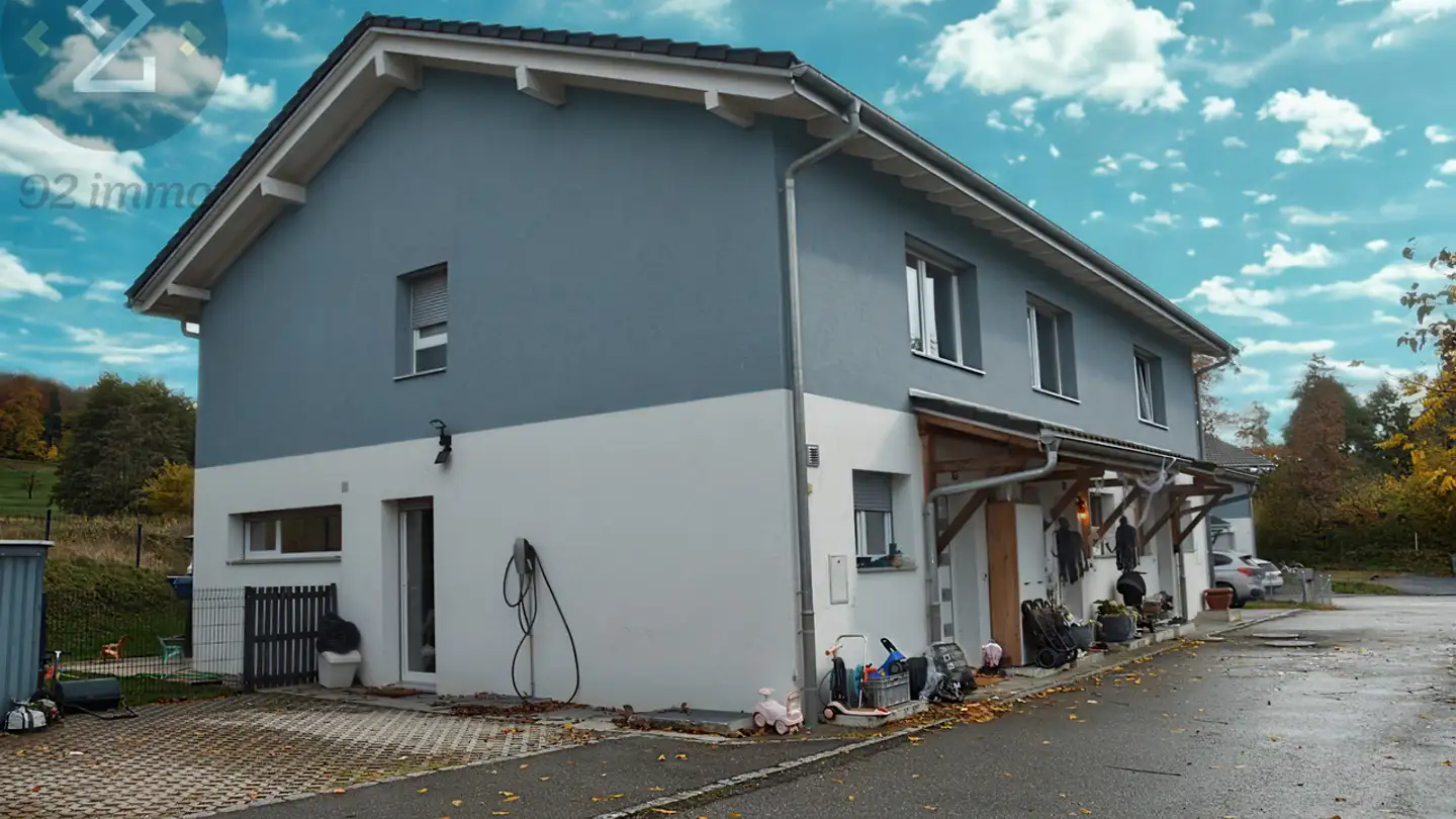 Casa bifamiliare in affitto - Les Rigoles 15, 1746 Prez-vers-Noréaz