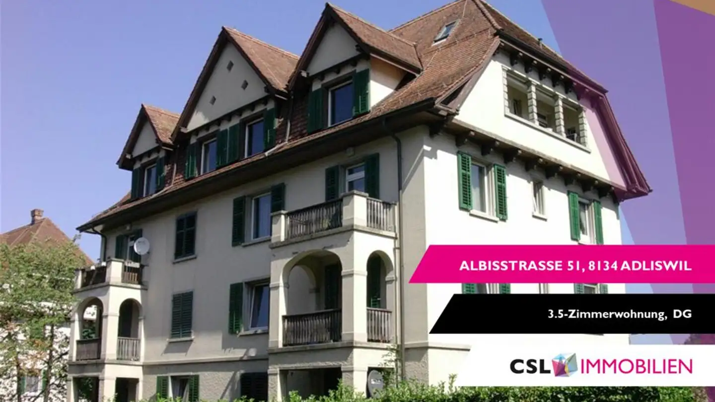 Apartment for rent - Albisstrasse 51, 8134 Adliswil