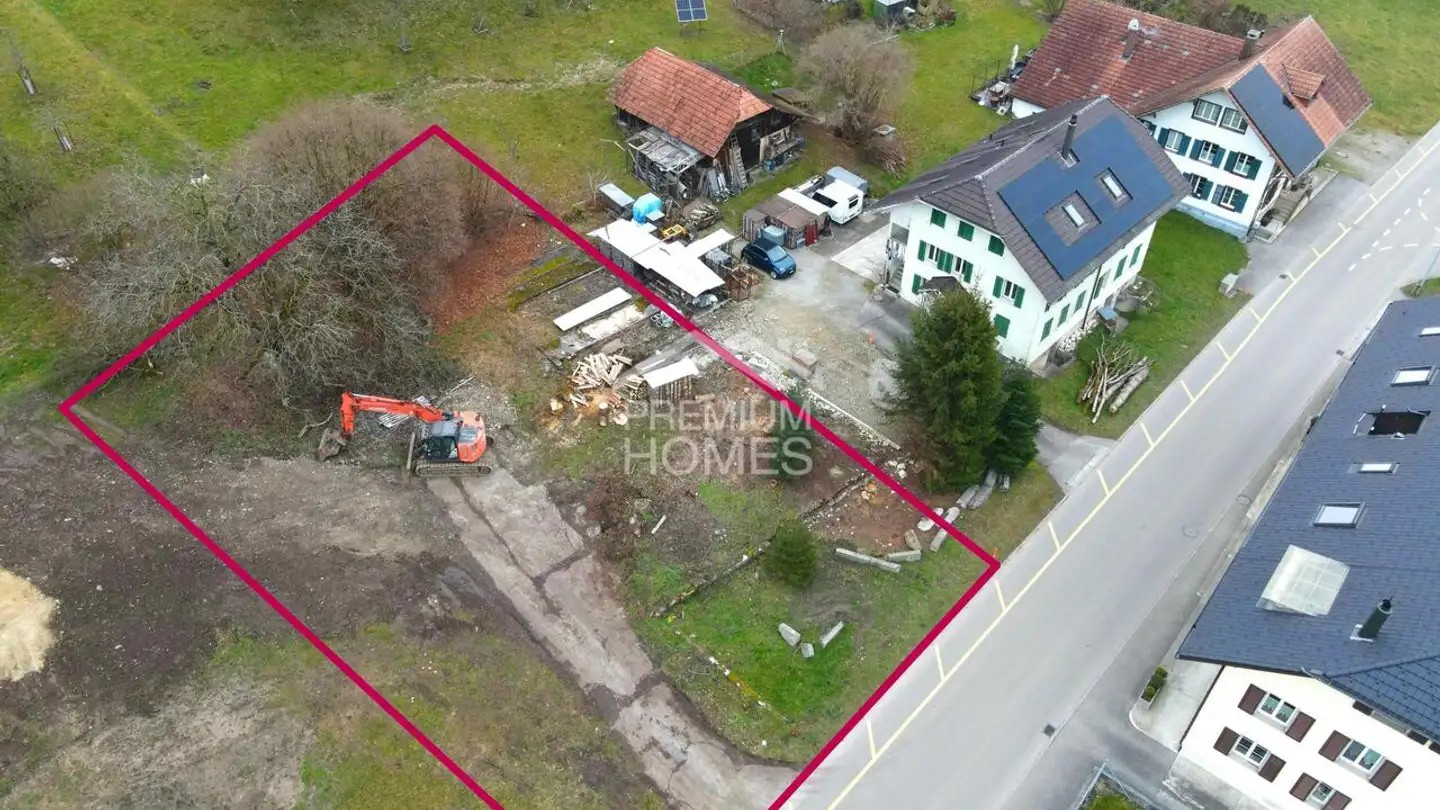 Terrain constructible à vendre - 3365 Grasswil