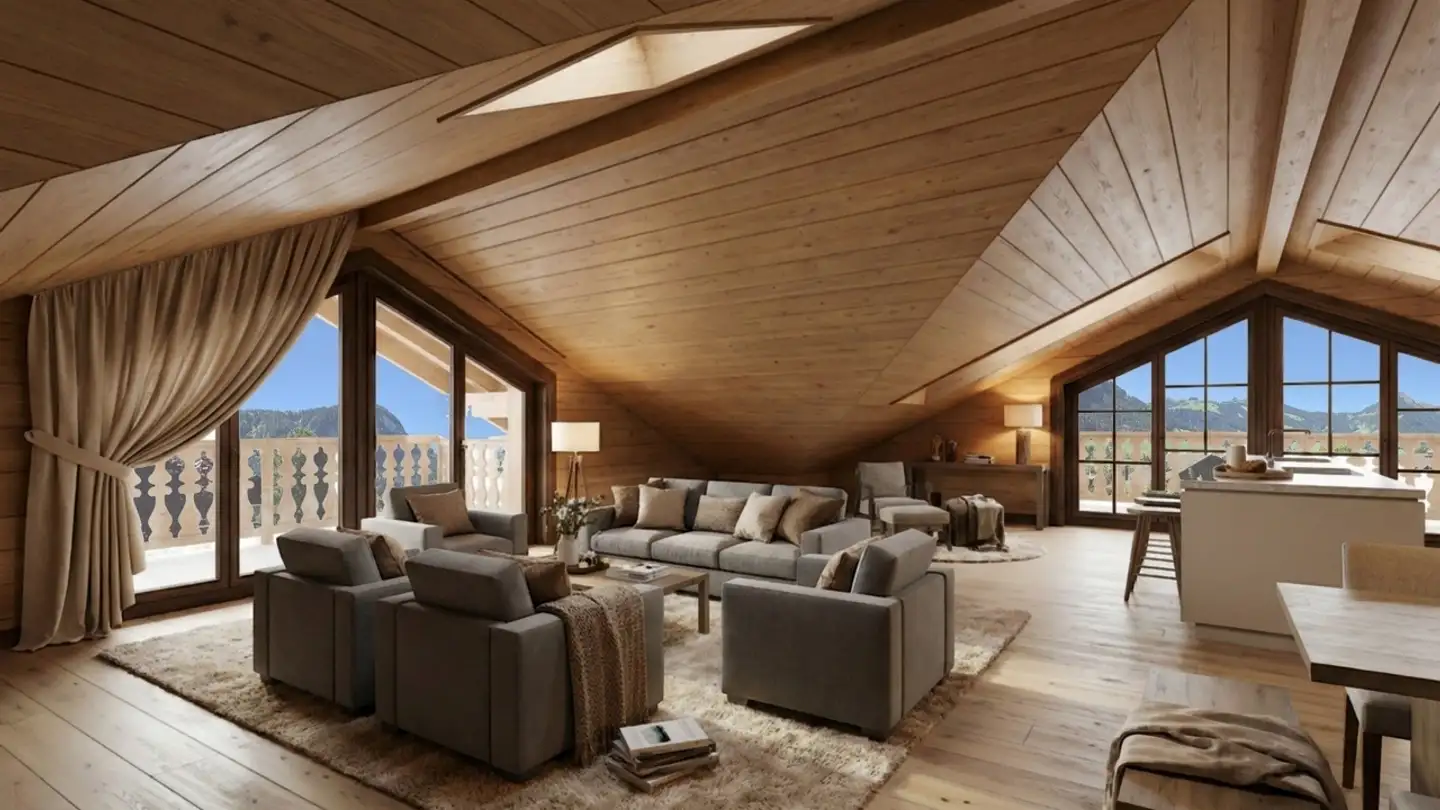 Appartement à vendre - 1660 Château-d'Oex