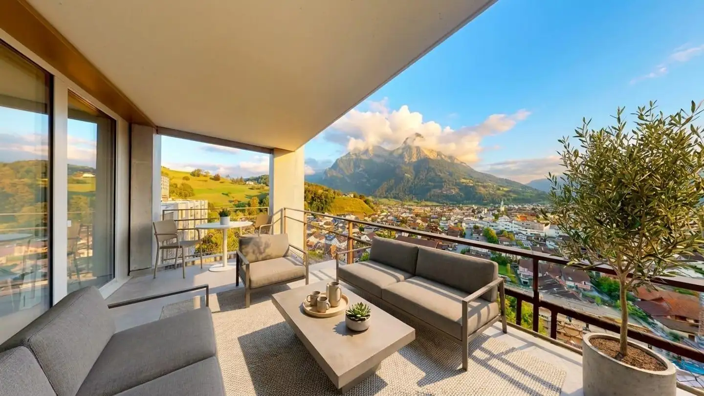 Appartamento in affitto - Im Stoffel 24, 8887 Mels - Foto 2