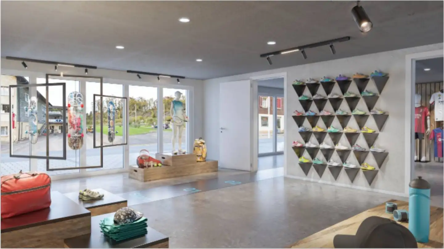 Immeuble mixte à louer - Dorfstrasse 12, 6417 Sattel