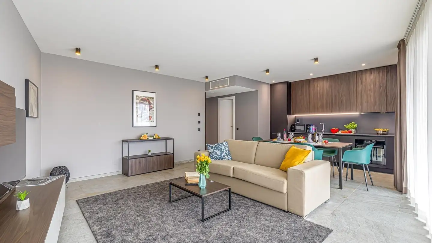 Möblierte Wohnung mieten - Via Elsa Franconi-Poretti 4, 6962 Viganello - Foto 4