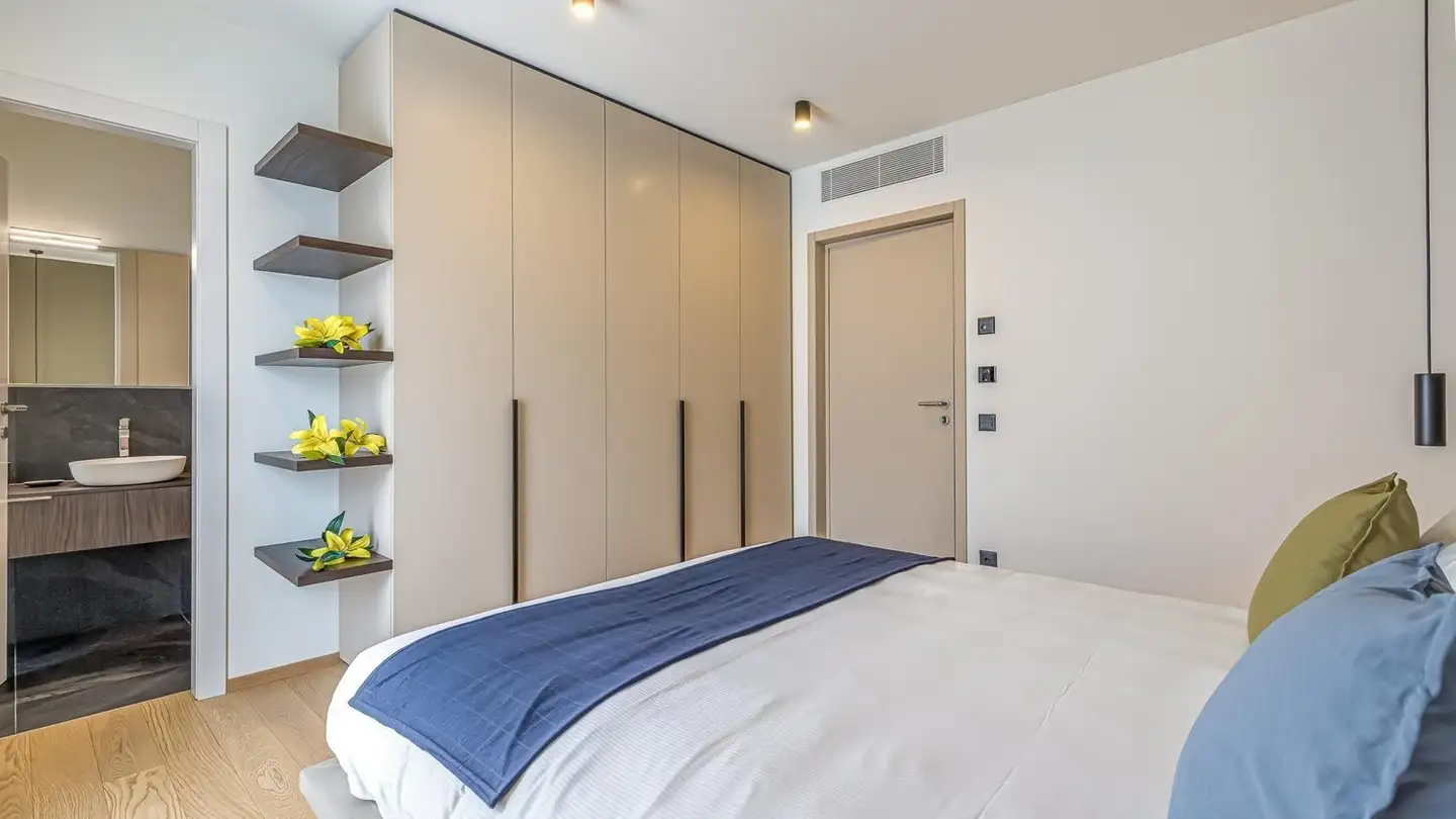 Möblierte Wohnung mieten - Via Elsa Franconi-Poretti 4, 6962 Viganello - Foto 3