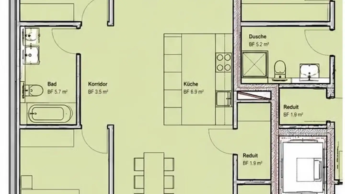 Appartamento in affitto - Schaffhauserstrasse 58, 8222 Beringen - Foto 2