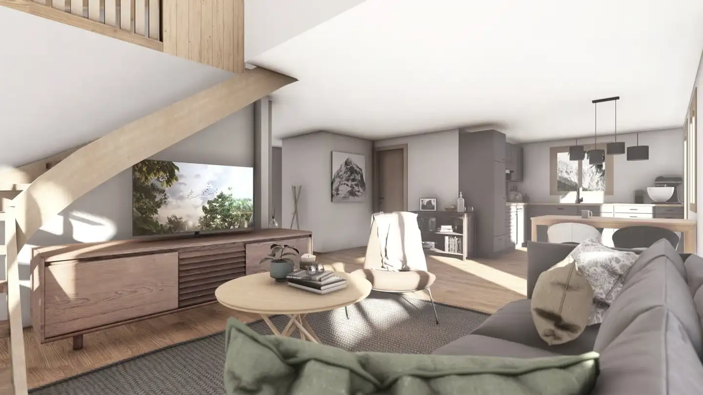 Maisonette kaufen - Bahnhofstrasse 20, 3998 Reckingen VS - Foto 2