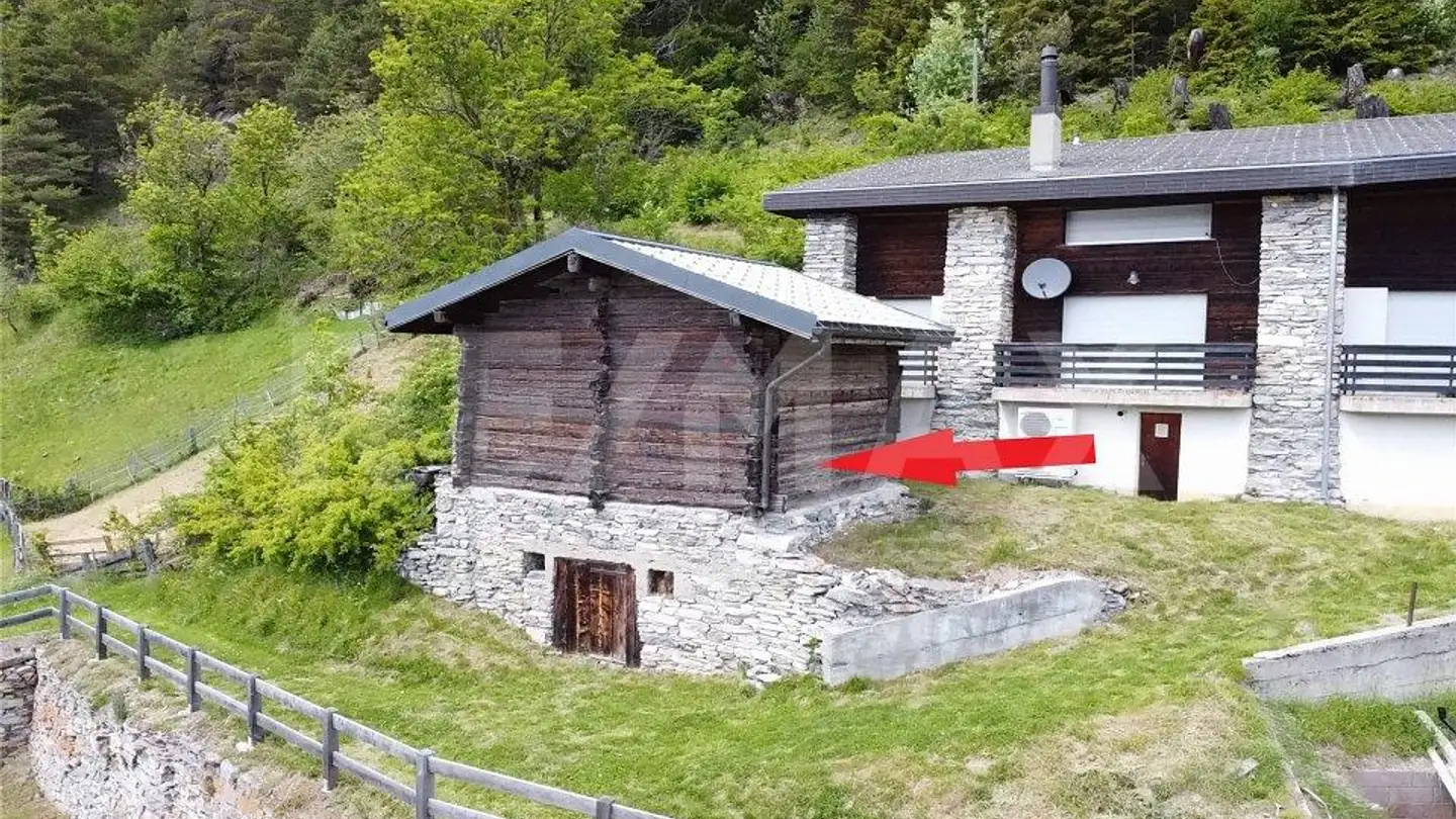 Maison individuelle à vendre - Dorf Guttet 107, 3956 Guttet-Feschel