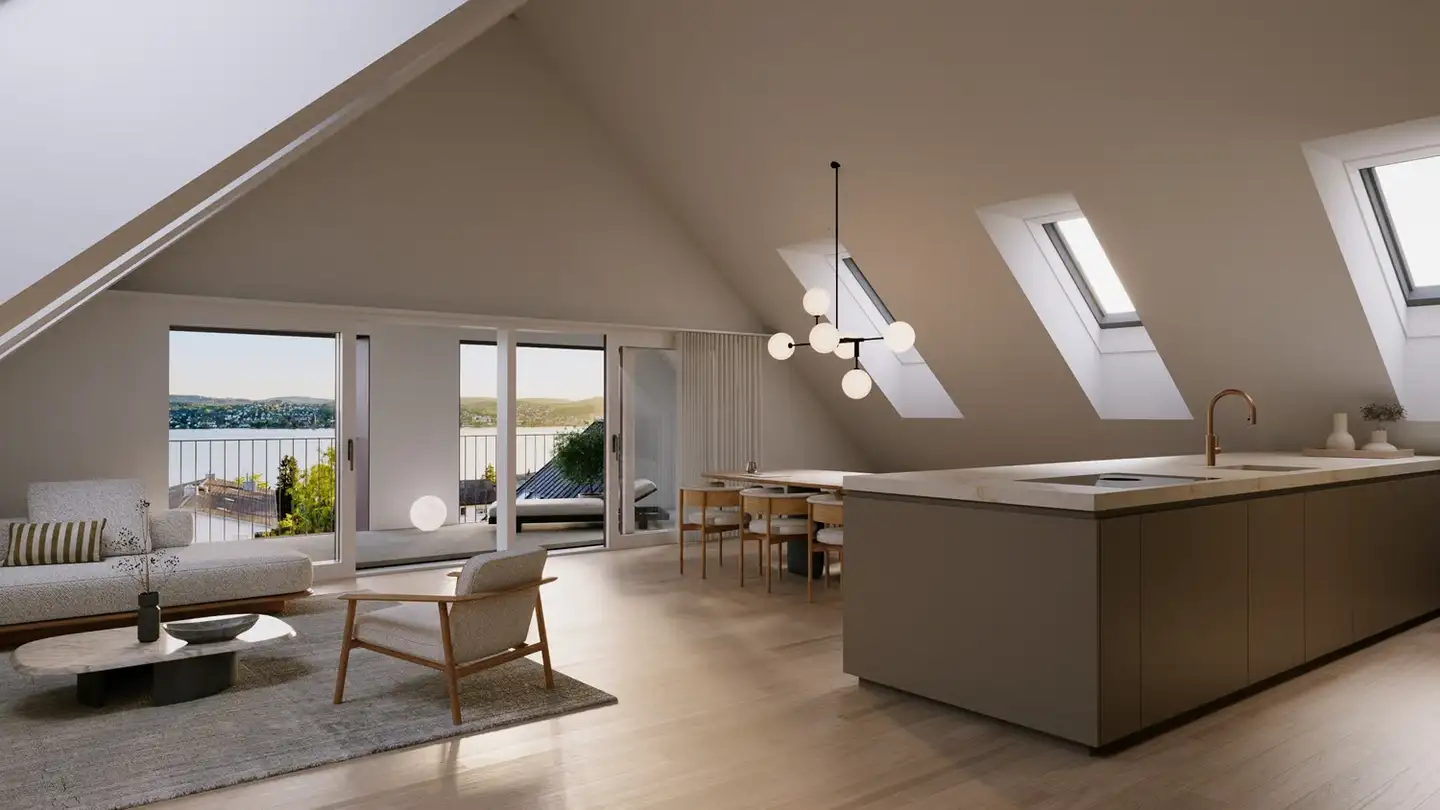 Penthouse kaufen - Pilgerweg 13, 8803 Rüschlikon