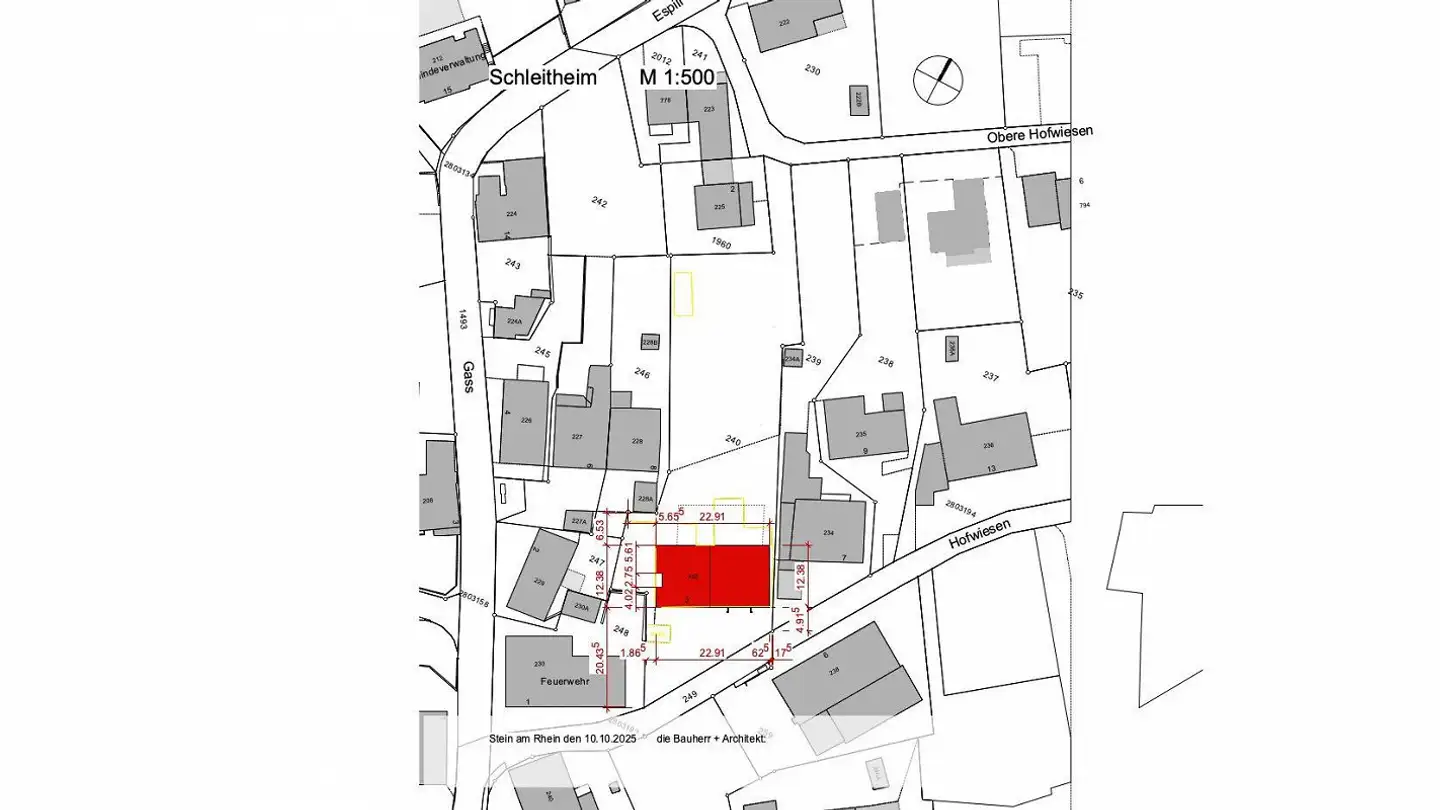 Edificio residenziale in vendita - Hofwiesen 3, 8226 Schleitheim