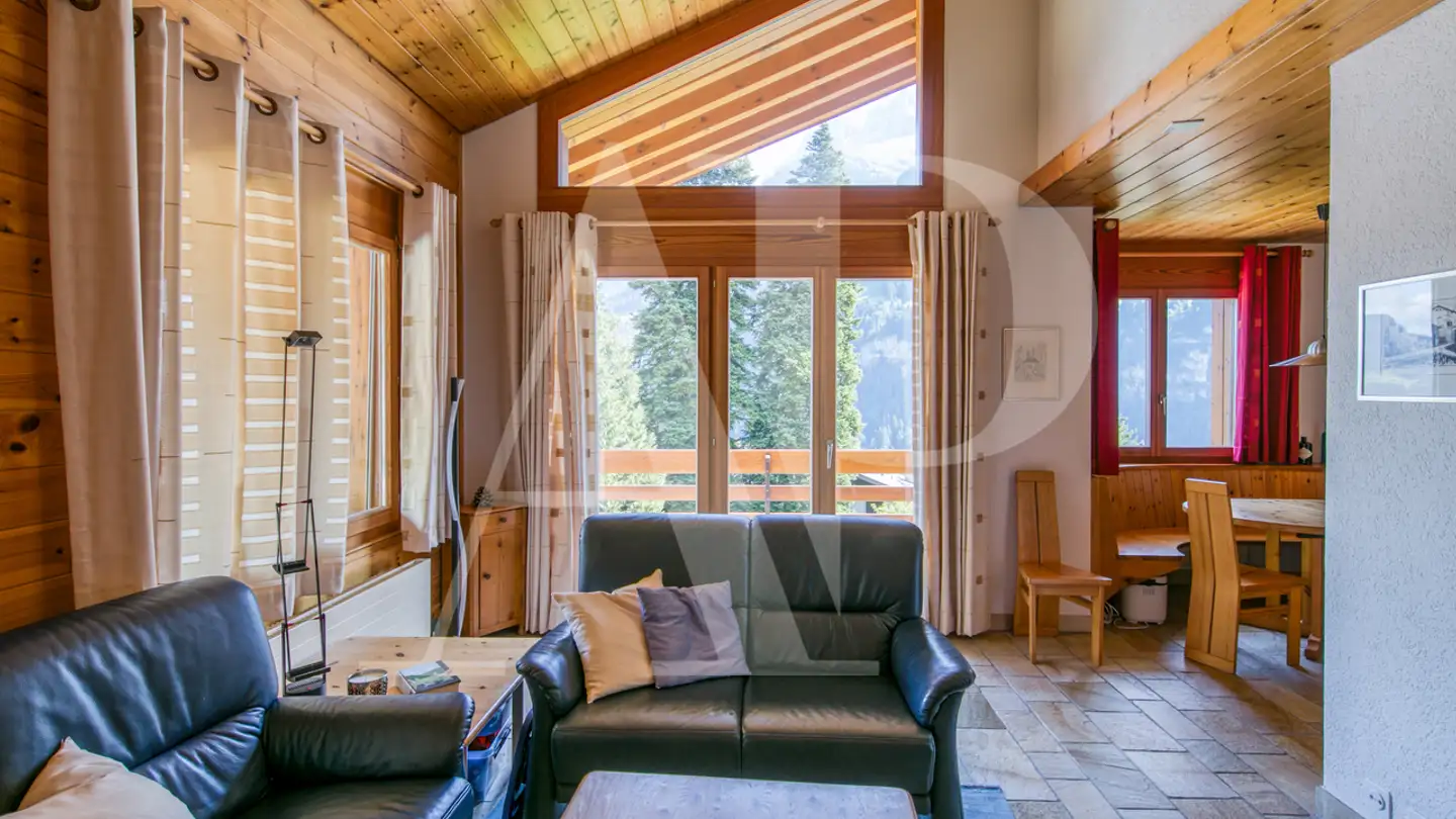 Duplex for rent - Route De Planachaux 7, 1874 Champéry