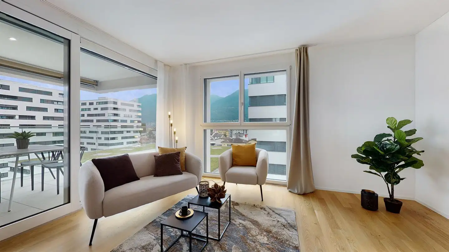 Wohnung mieten - 6600 Muralto