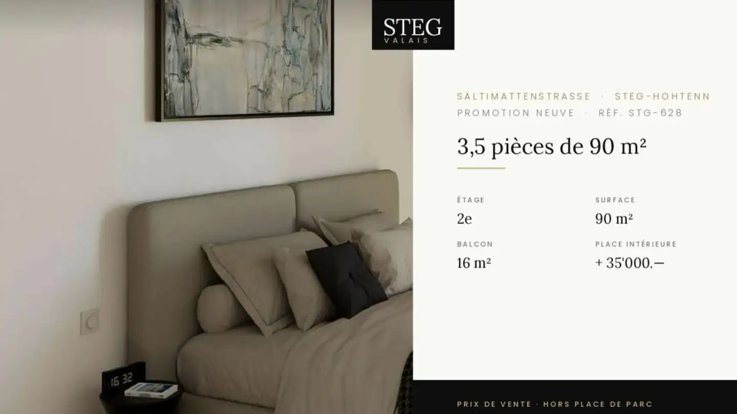 Apartment for sale - Sältimattenstrasse, 3940 Steg VS