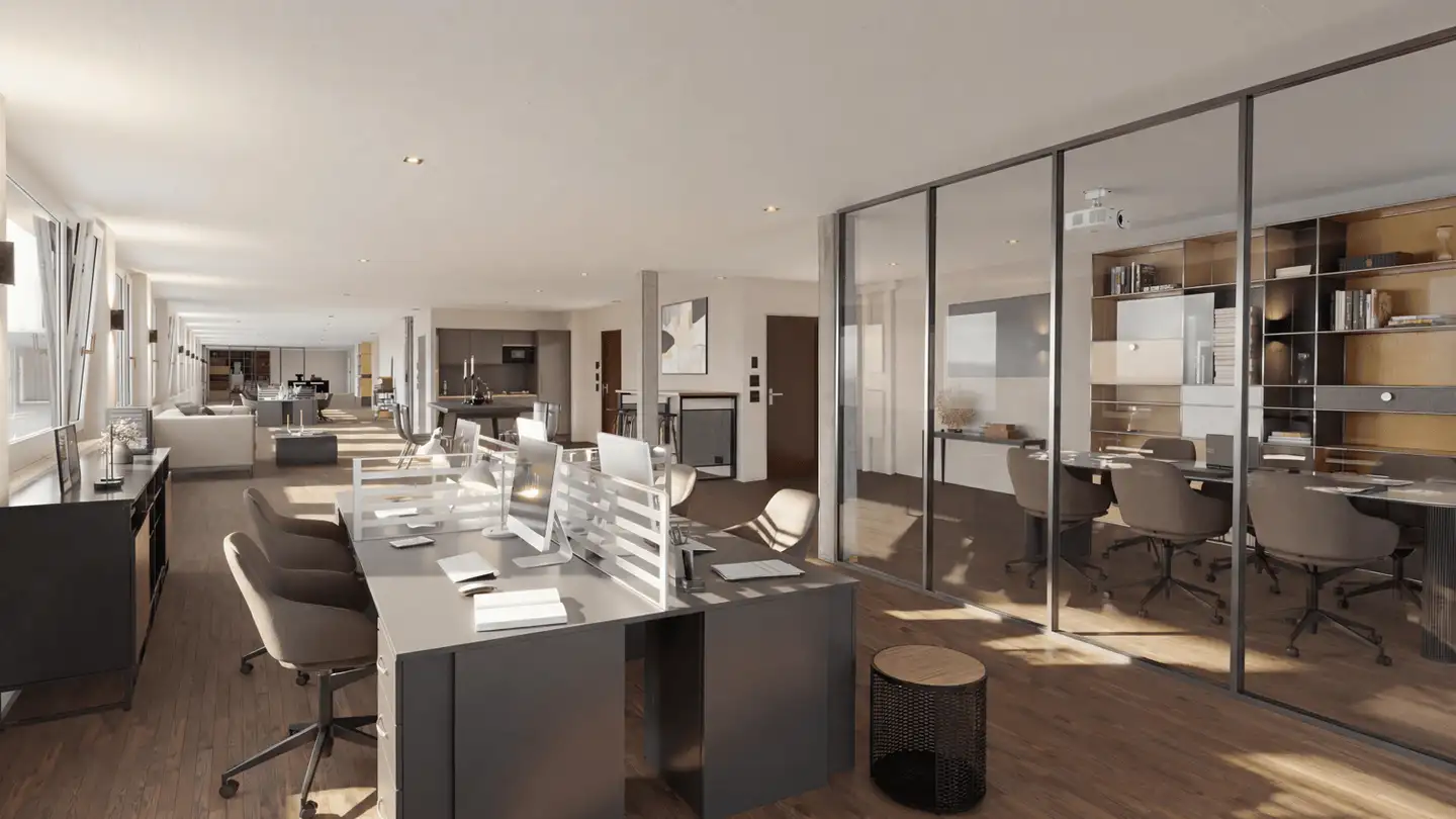 Bürofläche mieten - Lochrütistrasse 12, 8633 Wolfhausen