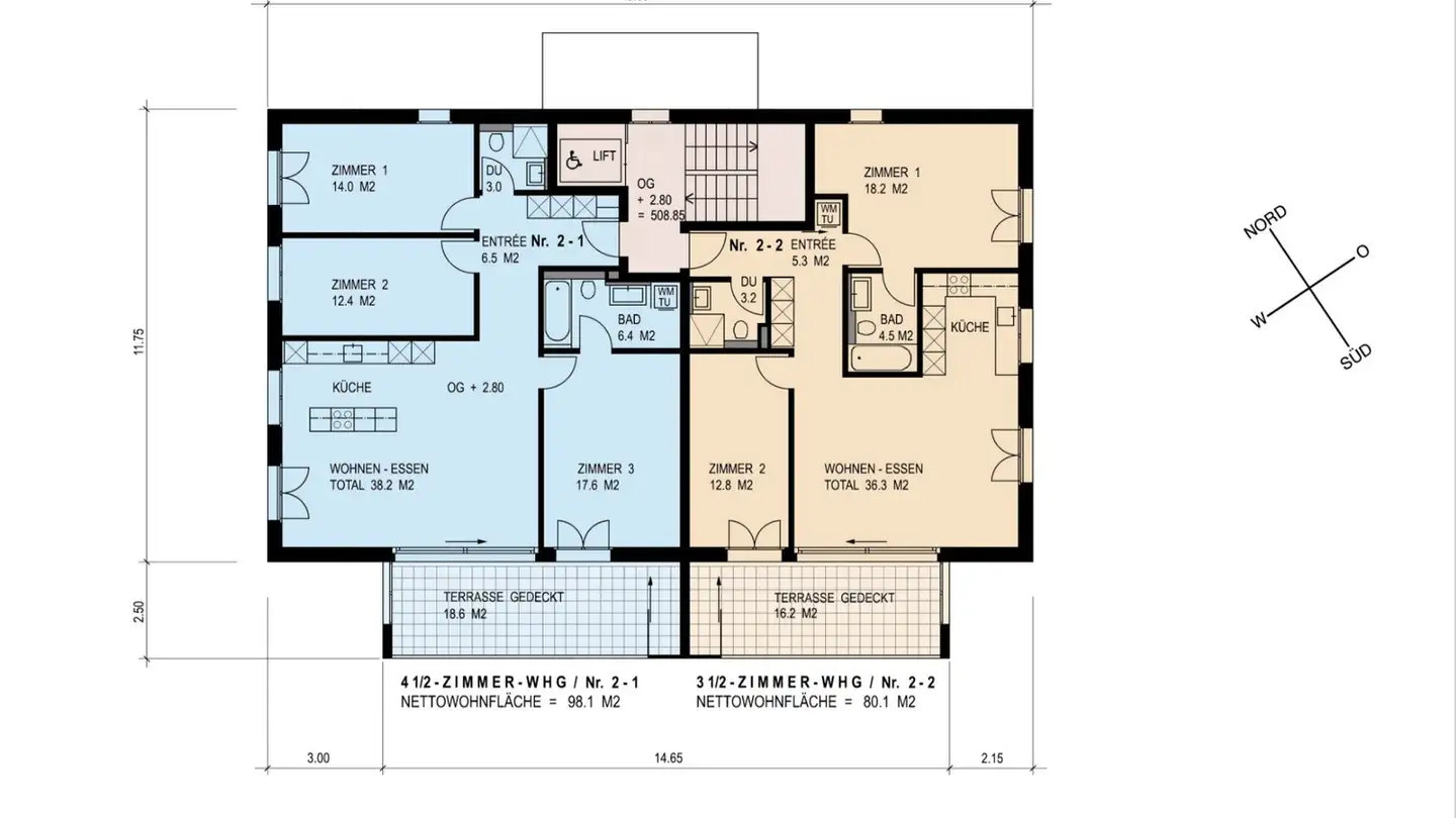 Wohnung mieten - Mezikonerstrasse 7a, 9542 Münchwilen TG - Foto 3