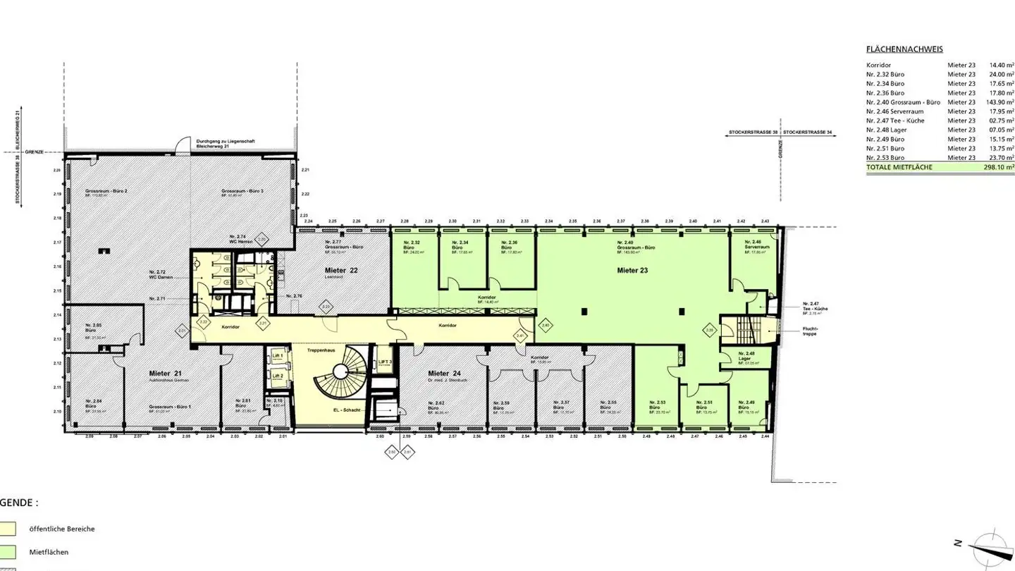 Bureau à louer - Stockerstrasse 38, 8002 Zürich - Photo 4