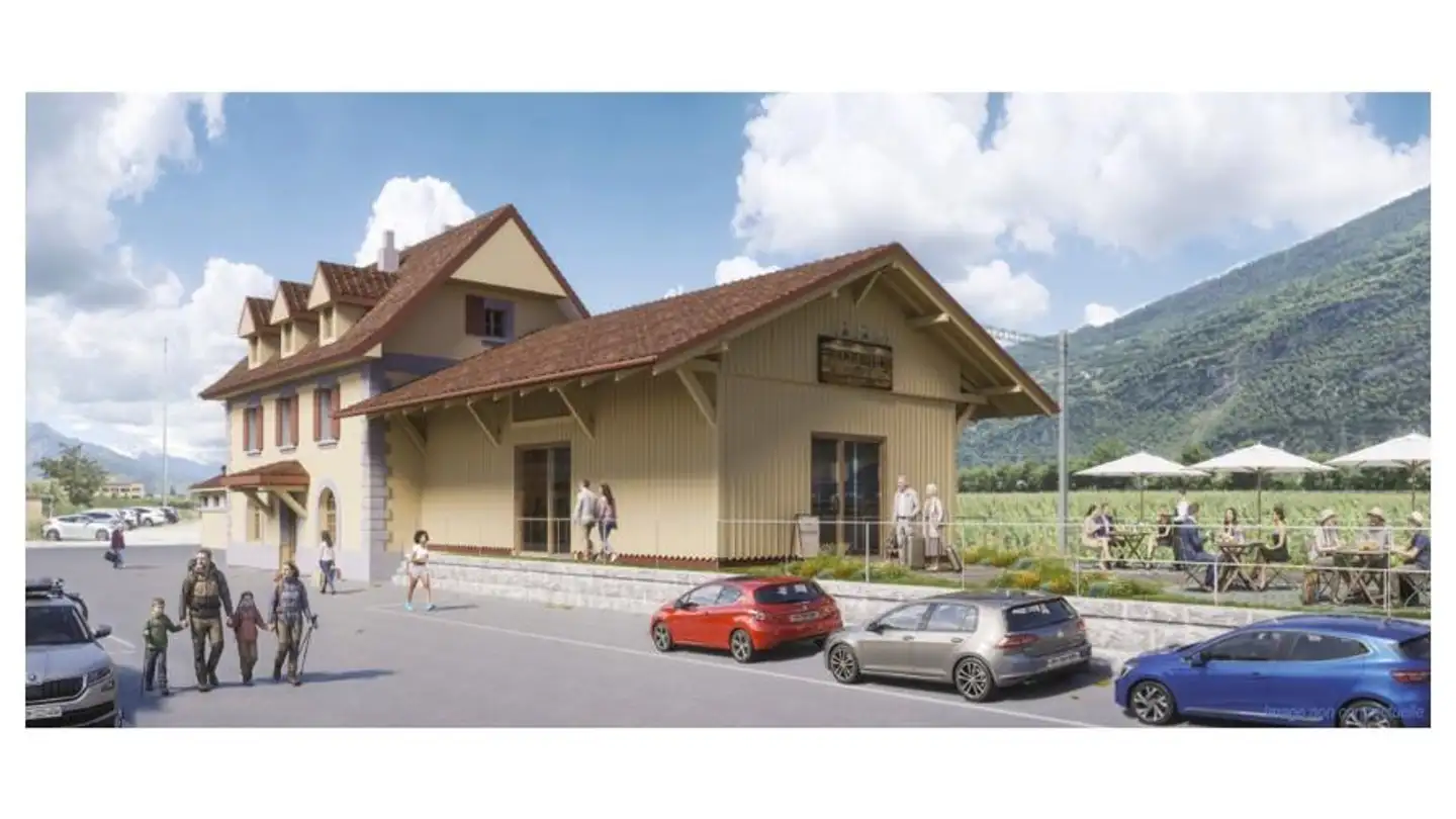 Restaurant for rent - Avenue De La Gare 1, 1955 St-Pierre-de-Clages