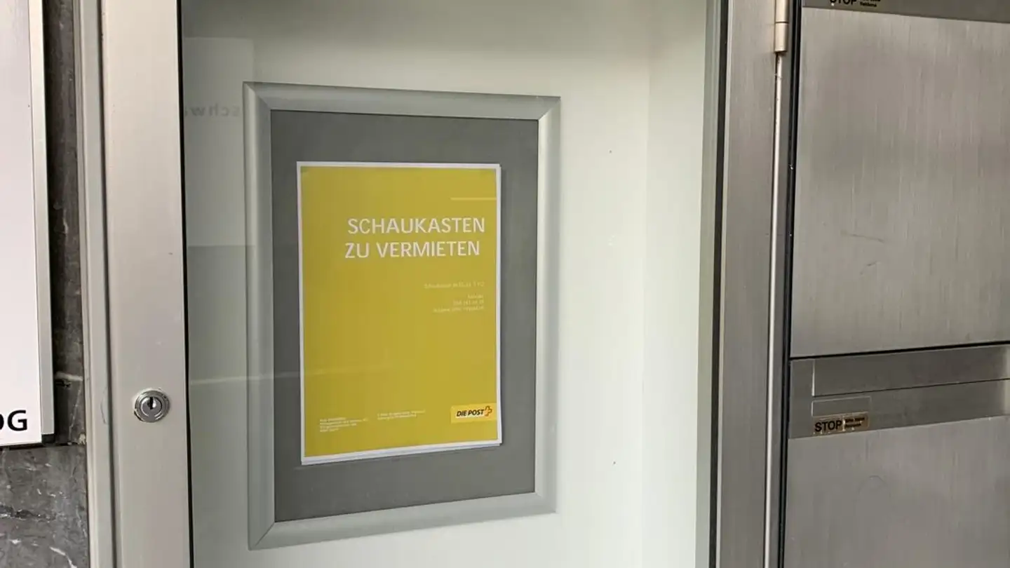 Spazio pubblicitario in affitto - Bahnhofstrasse 34, 8200 Schaffhausen