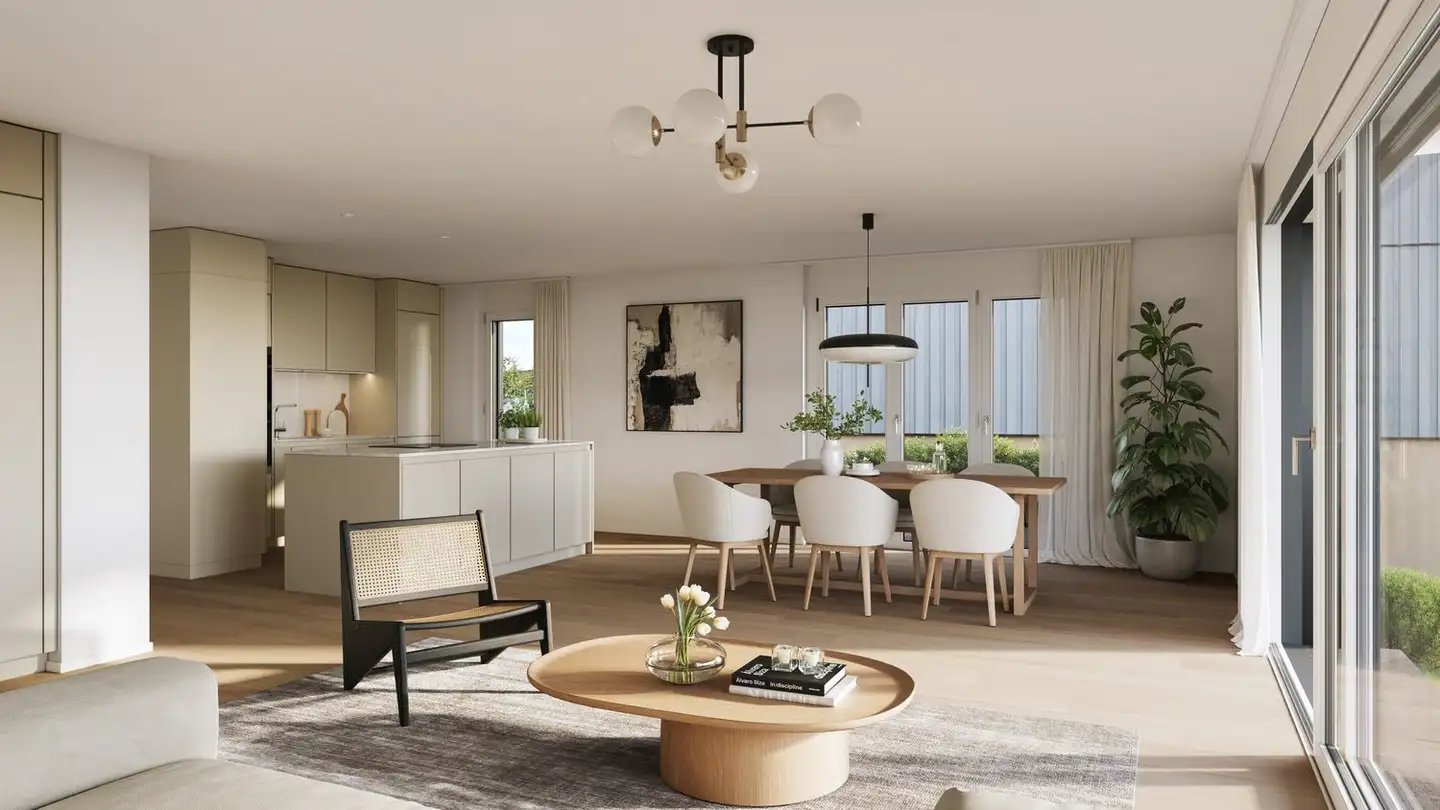Wohnung mieten - Hüttnerstrasse 15, 8824 Schönenberg ZH