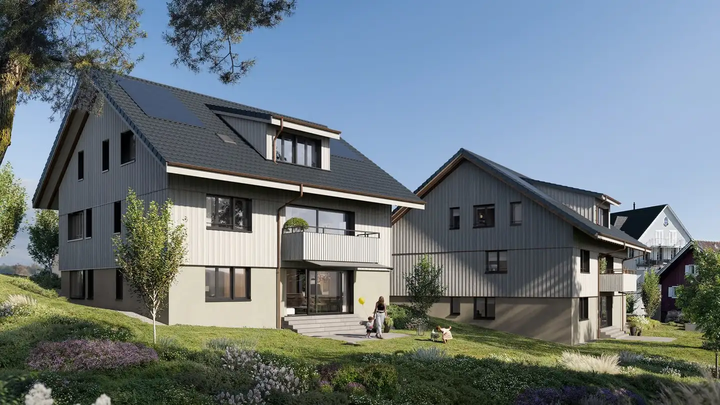 Wohnung mieten - Hüttnerstrasse 15, 8824 Schönenberg ZH - Foto 2