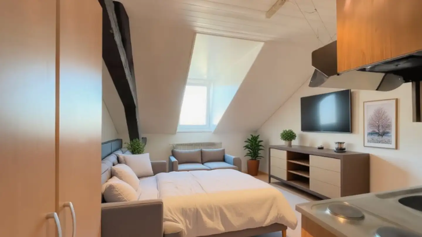 Studio mieten - Rue des Moulins 5, 2800 Delémont