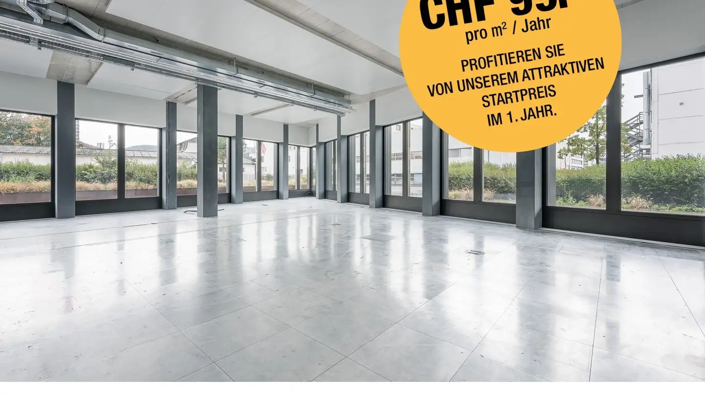 Spazio ufficio in affitto - Hohenrainstrasse 24, 4133 Pratteln
