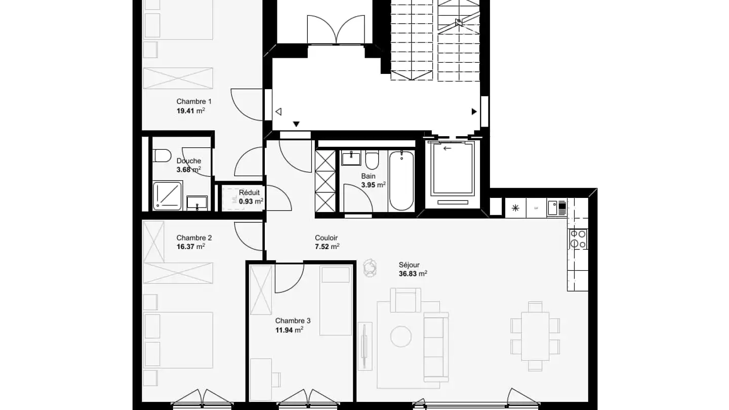 Wohnung kaufen - Rue Des Prélards, 2088 Cressier NE - Foto 3