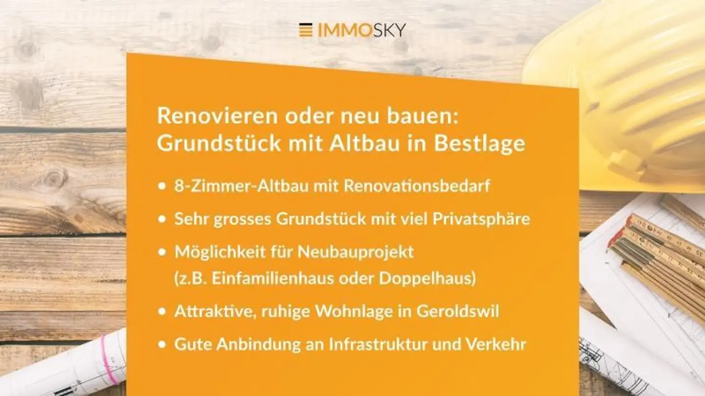 Single house for sale - 8954 Geroldswil