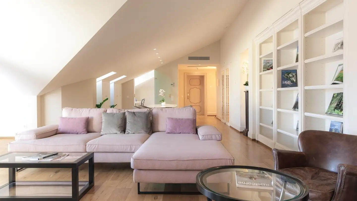 Möblierte Wohnung mieten - Via Roncone 22, 6927 Agra - Foto 3