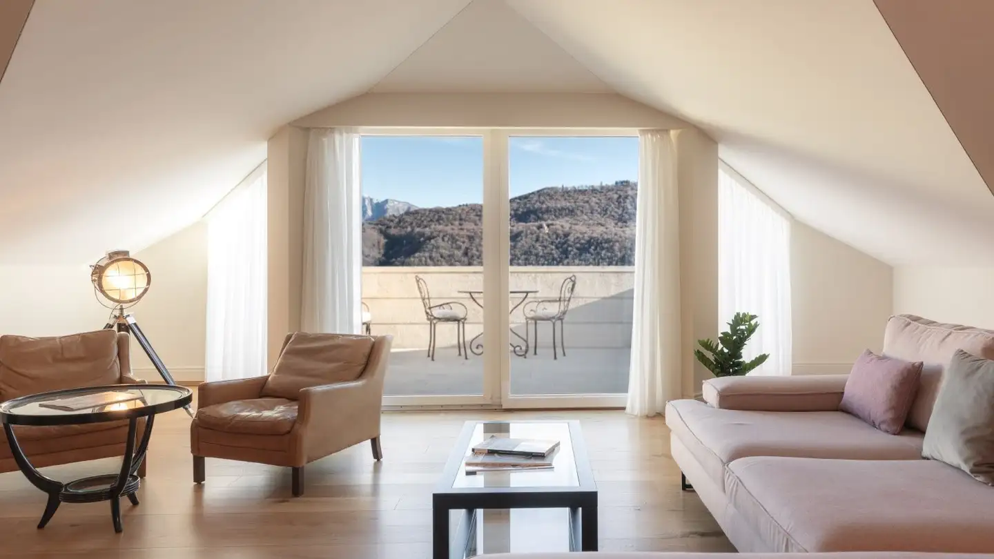 Möblierte Wohnung mieten - Via Roncone 22, 6927 Agra - Foto 4