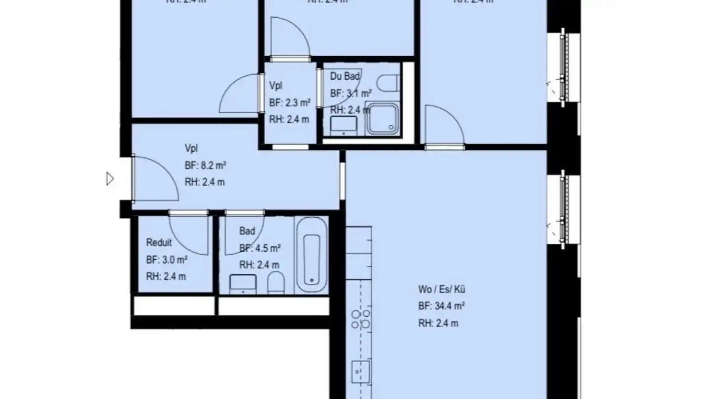 Apartment for rent - Hardturmstrasse 20, 8005 Zürich - Photo 3