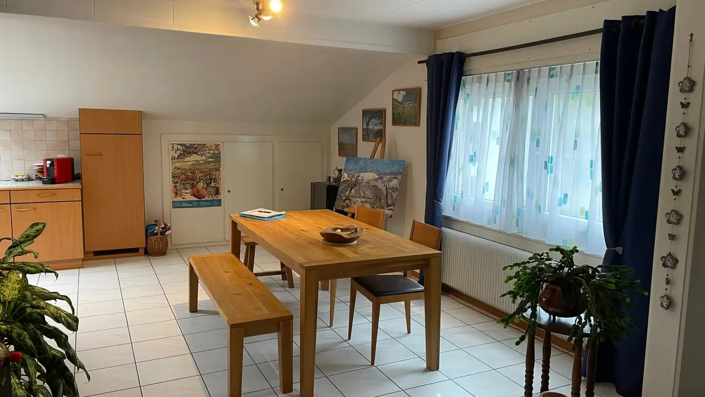 Attic flat for rent - Chemin Des Sauges 10, 2015 Areuse - Photo 2