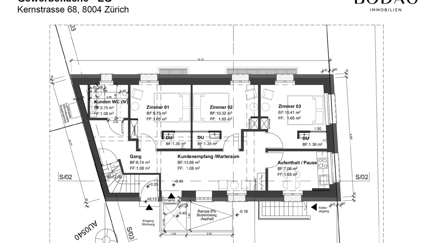 Commercial for rent - Kernstrasse 68, 8004 Zürich