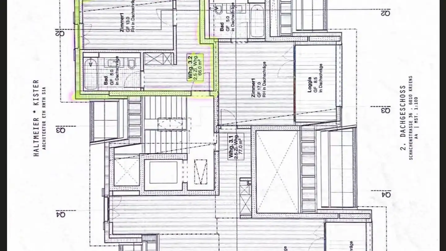 Attico in affitto - Schachenstrasse, 6010 Kriens