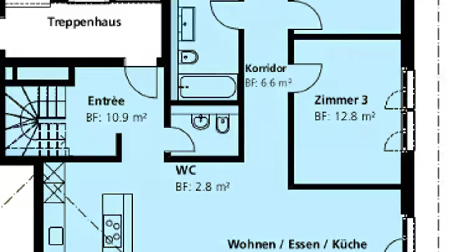 Appartement à louer - Kirchstrasse, 8153 Rümlang - Photo 2