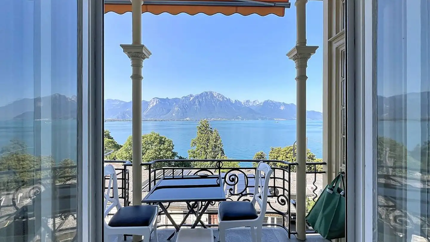 Möblierte Wohnung mieten - Avenue De Chillon 74, 1820 Territet