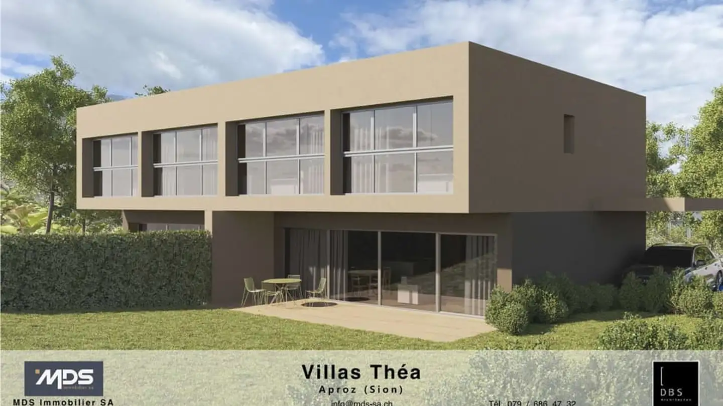 Single house for rent - rue des Rosales 55, 1994 Aproz (Nendaz)