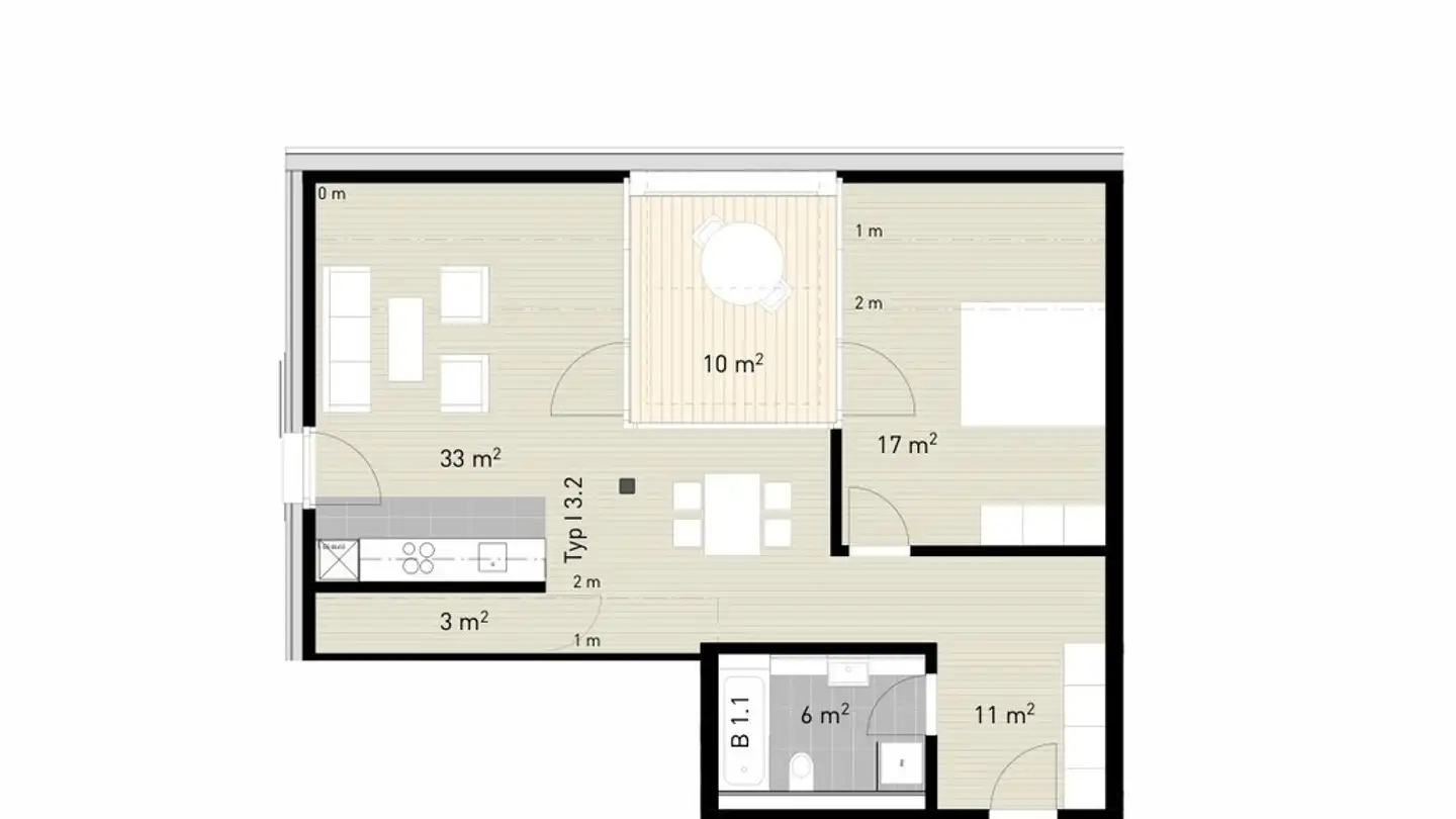 Appartement à louer - Aspstrasse 5, 8426 Lufingen - Photo 2