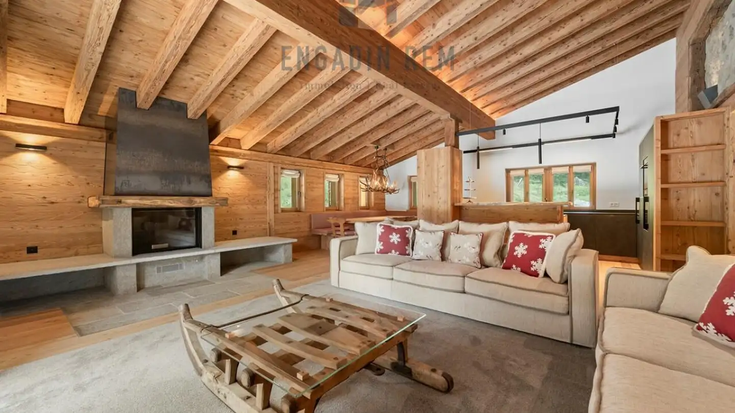 Maison individuelle à vendre - Cha D'albert 4, 7526 Cinuos-chel - Photo 2