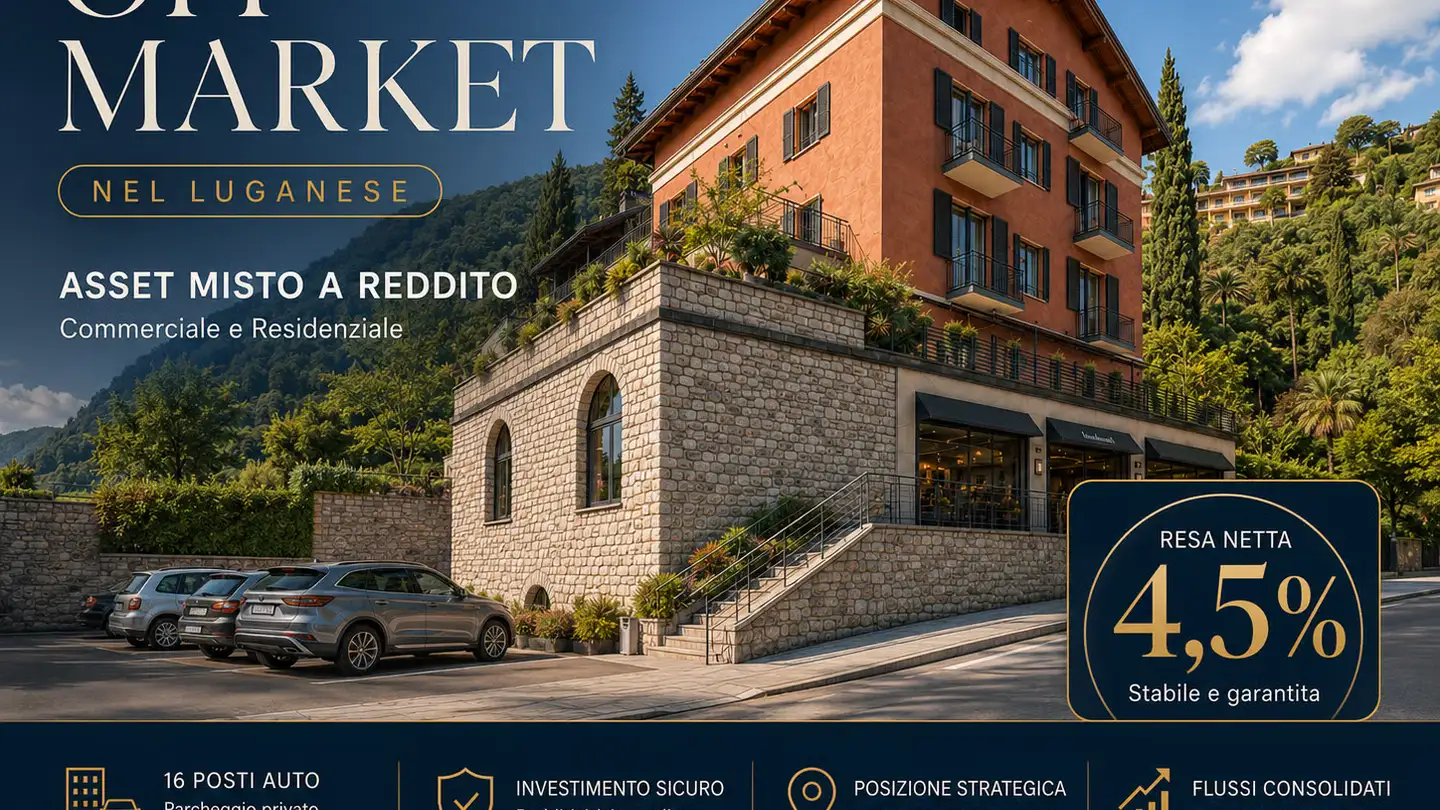 Mixed-use building for sale - 6900 Lugano